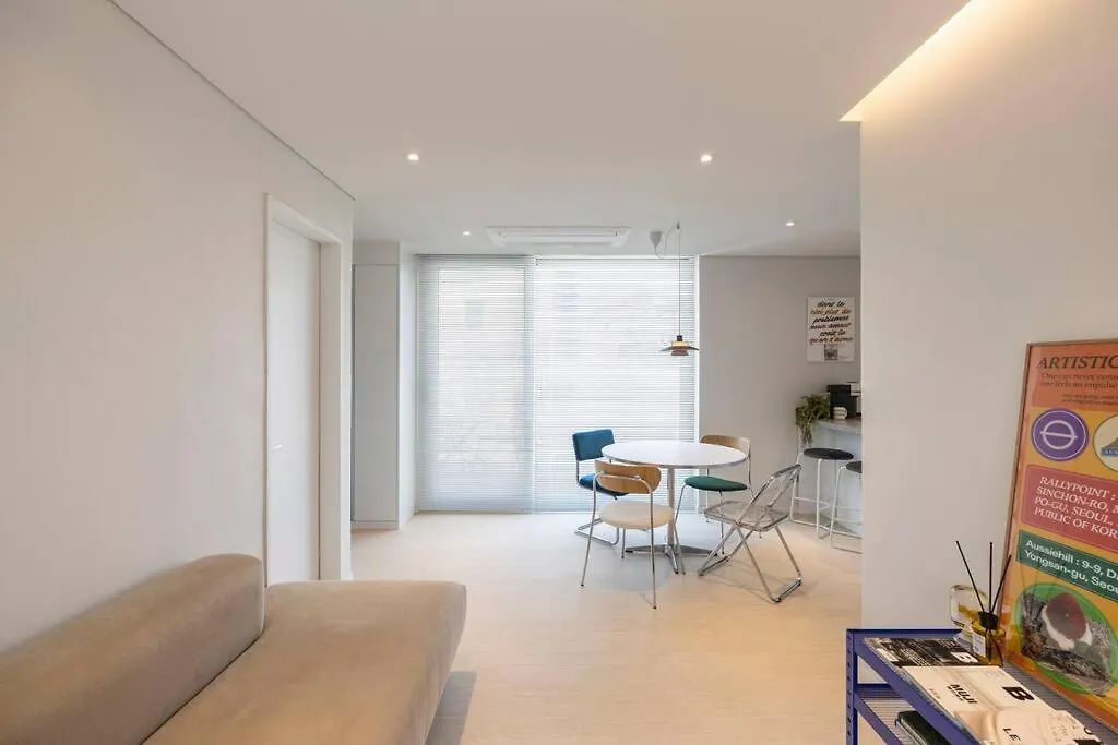 Blue Sky Terrace House Hizm Apartman Szöul